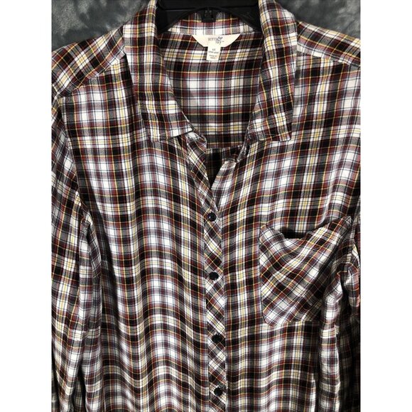 Terra Sky Button Down Shirt Woman’s Adult Size 1X - Picture 9 of 10